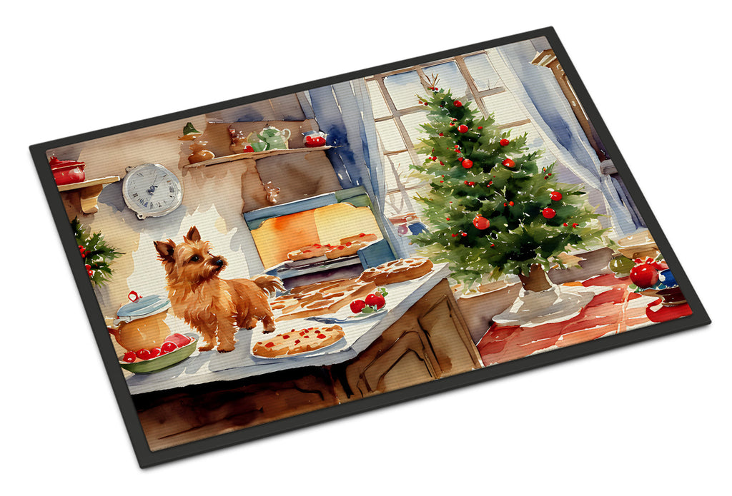 Norwich Terrier Christmas Cookies Doormat