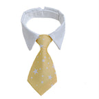 Striped Bow Tie Scarf Collar for Dogs and Teddies