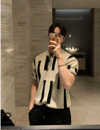 Retro Japanese Casual Men's Lazy Sweater