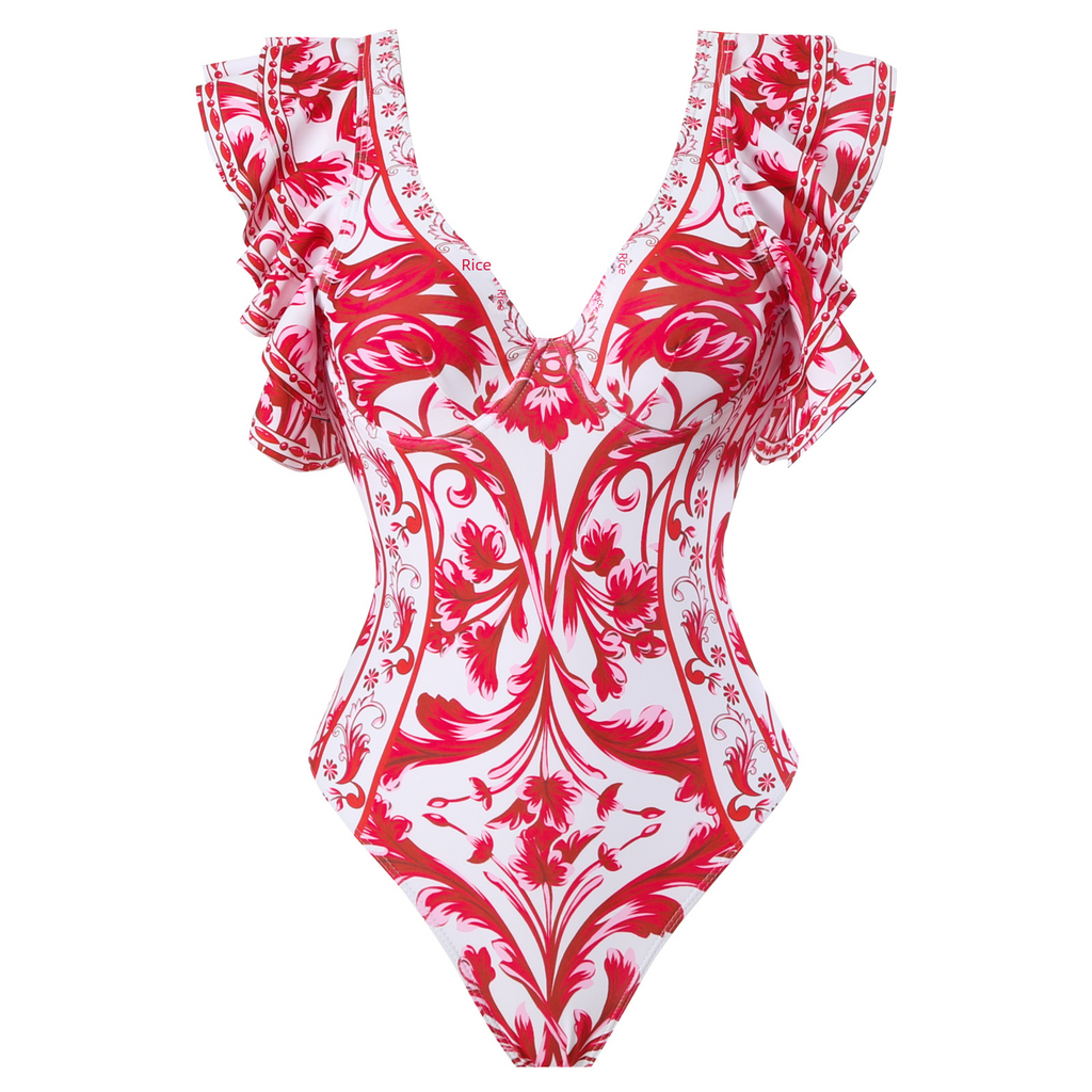 Plus Size 2024 New Sexy One-Piece Swimsuit for Women