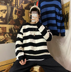 Men's Loose Round Neck Sweater for Autumn & Winter