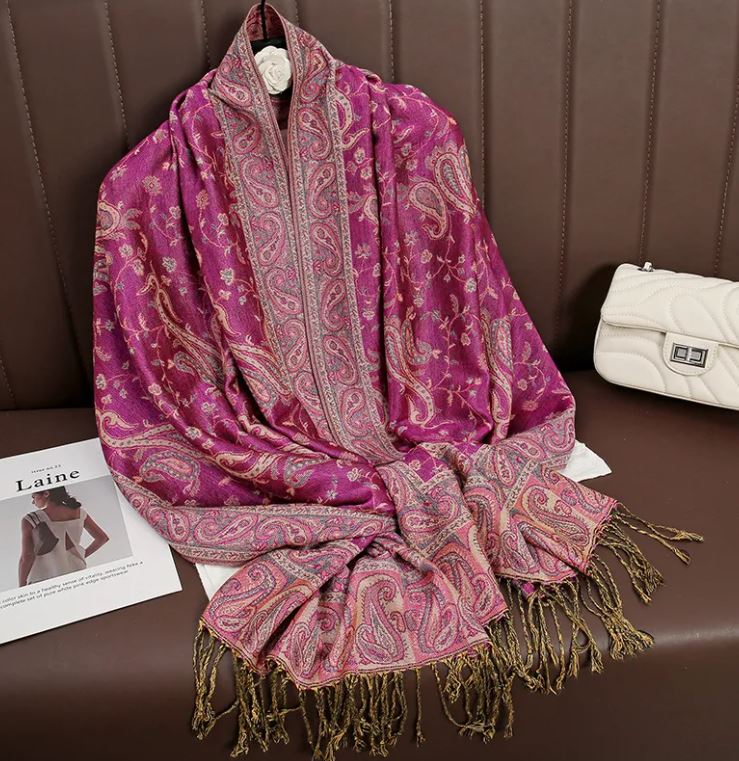 Cashmere Shawl Women's Printed Warm Scarf