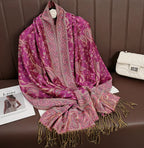 Cashmere Shawl Women's Printed Warm Scarf