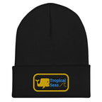 Lil Whale Cuffed Beanie | Embroidered Cap