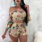2019 Women's Casual Top and Shorts Beach Set
