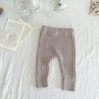 Children's Knitted Cotton Wool Elastic Leggings