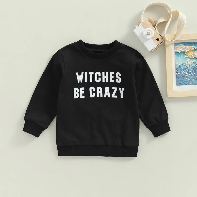 Fashionable Simple Letter Sweater for Girls
