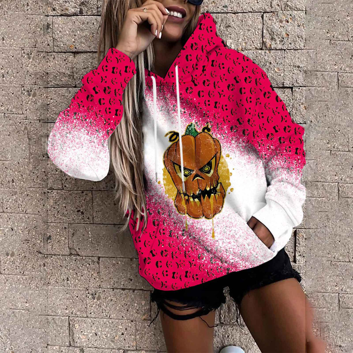 Women's Halloween Padded Sweater for Fashionistas