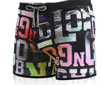 Men's Tropical Print Swim Trunks