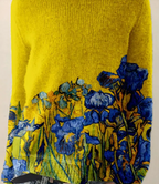 Women's Round Neck Multicolor Pullover Sweater | Streetwear