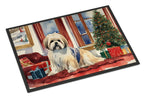 Lhasa Apso Cozy Christmas Doormat