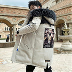 Men's Mid-length Warm Padded Jacket