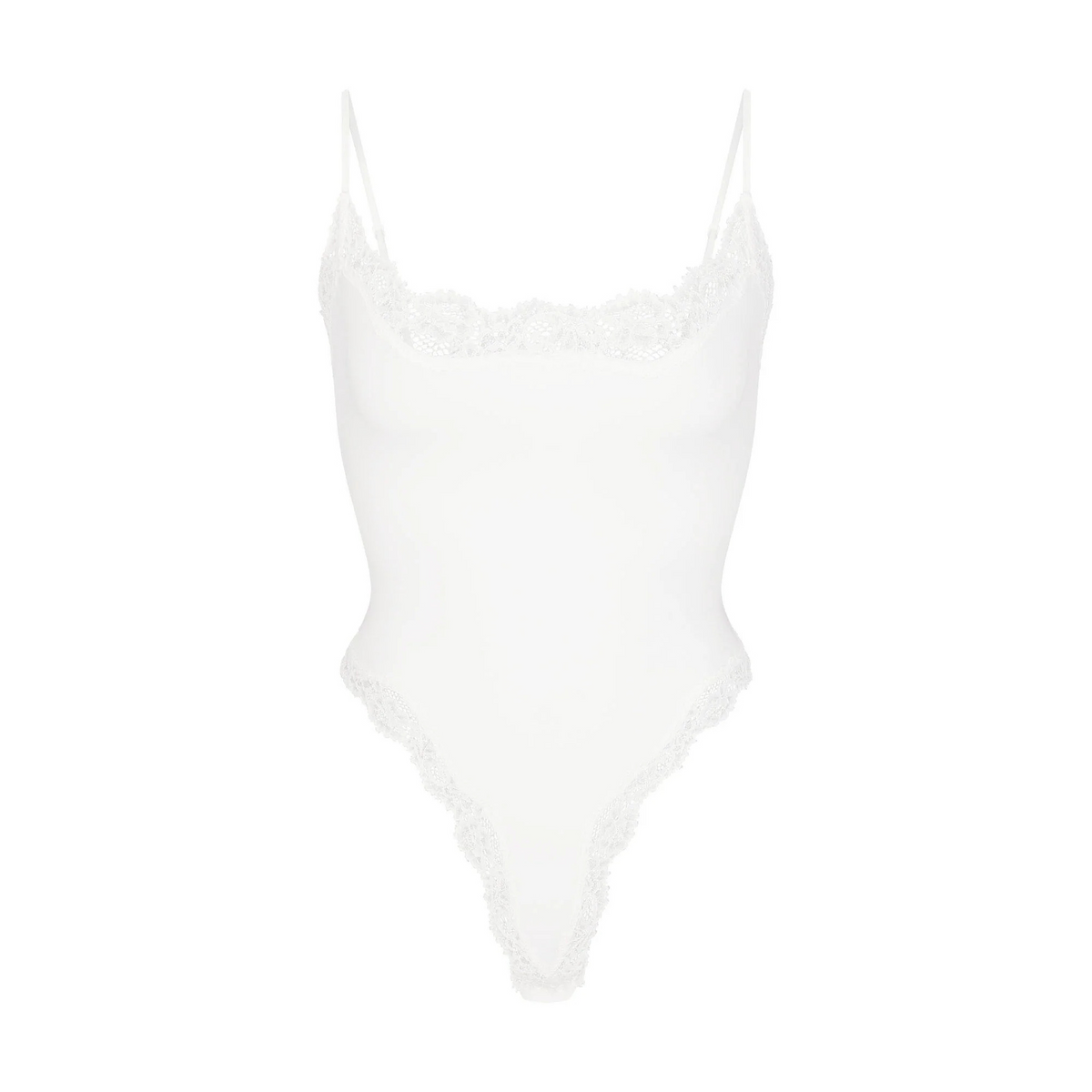 Strappy Lace One-Piece Open Crotch Bodysuit – Comfortable Lingerie