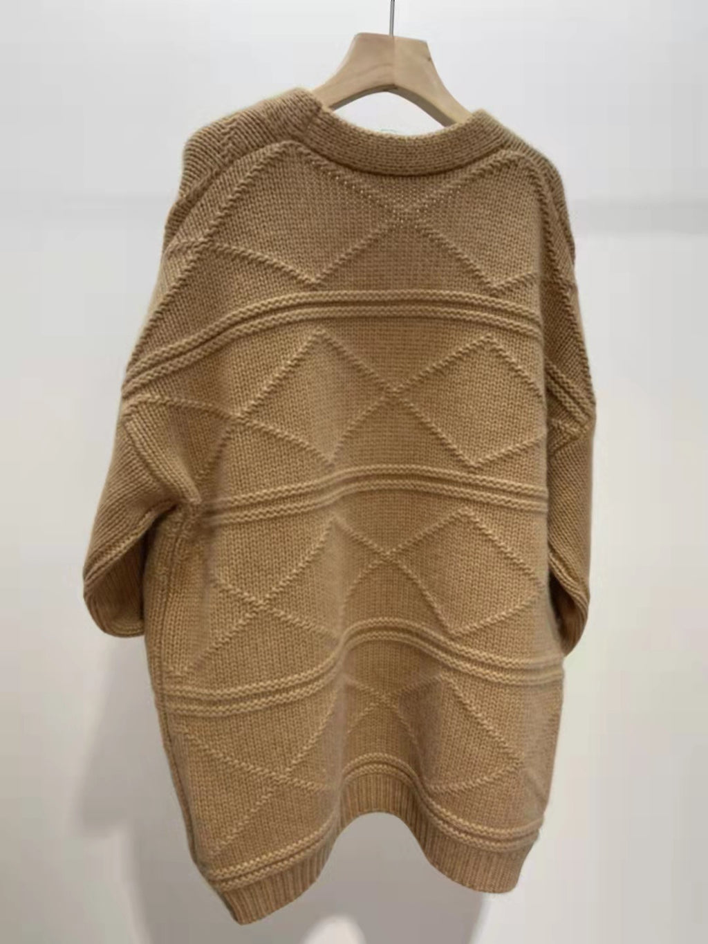 High-end Mid-length Cashmere Sweater for New Style