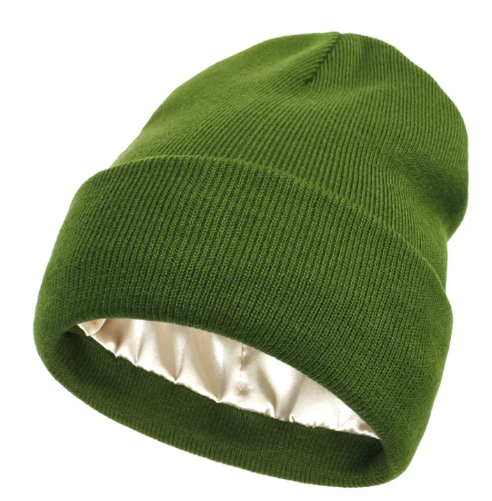 Cozy Knitted Wool Beanie | Embroidered Cap