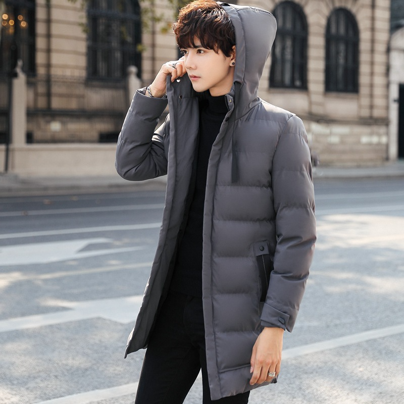 Men's Winter Hooded Puffer Coat