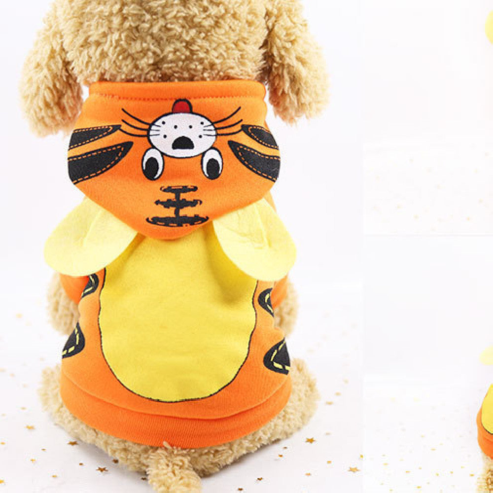 Cotton Cartoon Coat for Small to Medium Dogs