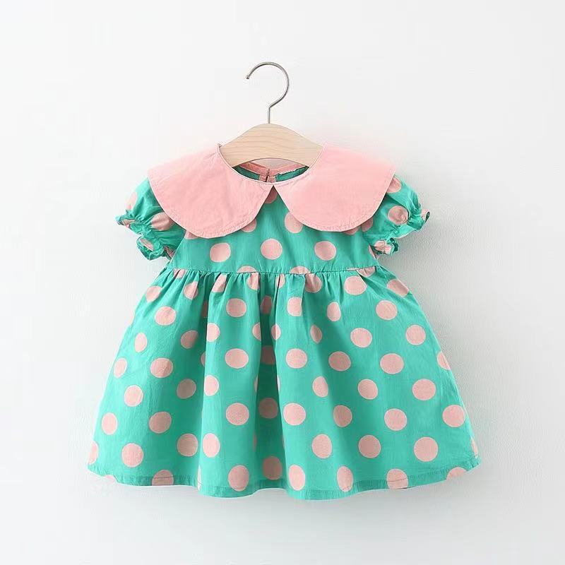 New Summer Full-Body Big Dot Dress