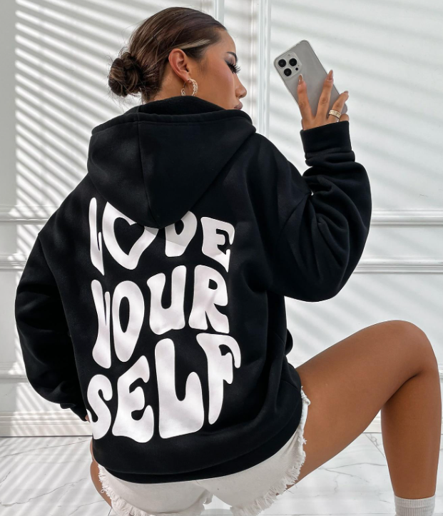 Loose Hooded Sweater for Women - European and American Style