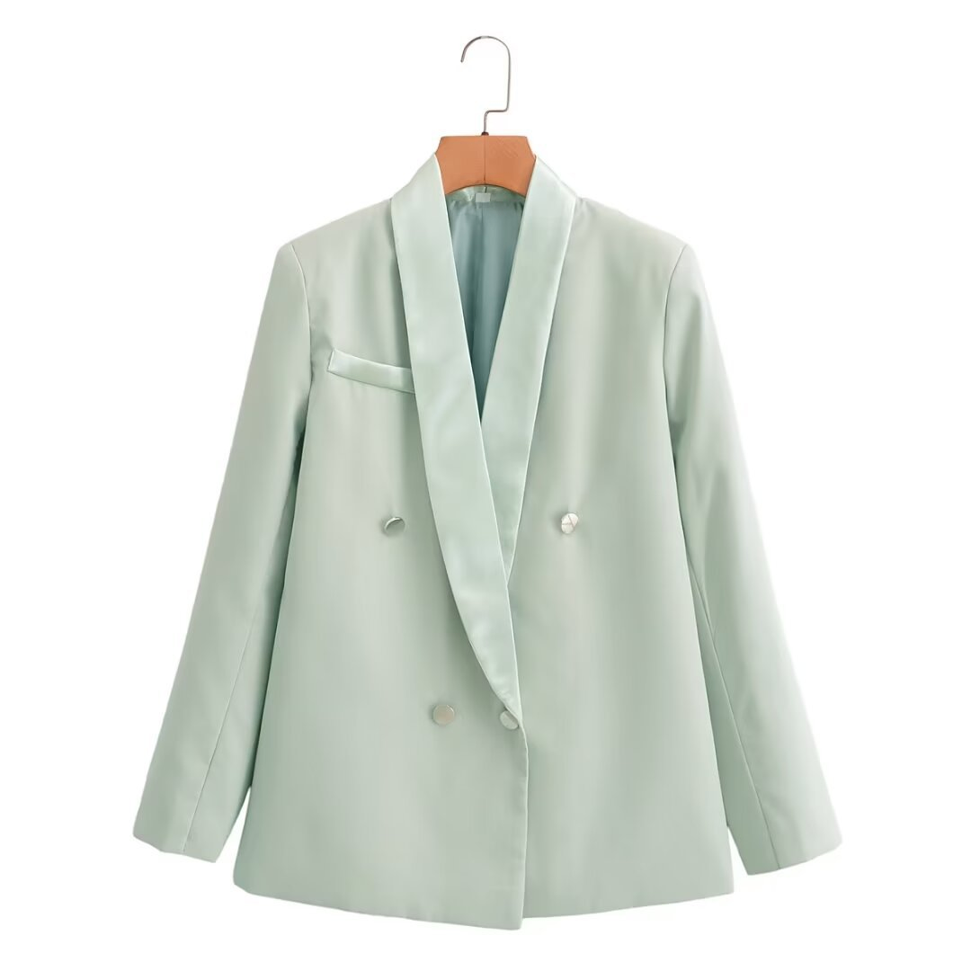 Buttoned Suit Jacket