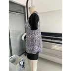 2022 Women's Plus Size Polka Dot Tankini Swimsuit Set