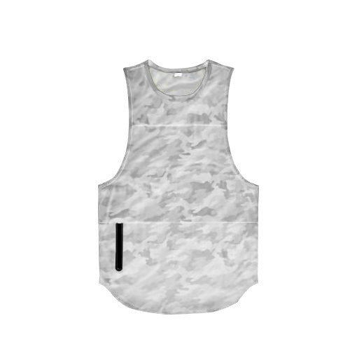 Men's Summer Sports Tank Top - Quick-Dry Fitness Shirt