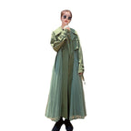 Casual Women's Loose Mesh Splicing Jacket