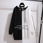 Plus Size Women's Long Hoodie Sweatshirt Coat (3XL-7XL) | Streetwear