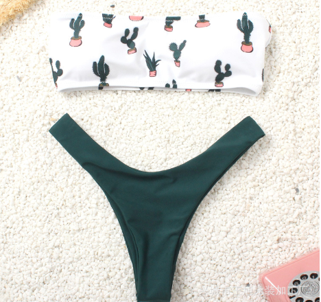 2021 New Women's Avocado Bikini Set for Wholesale