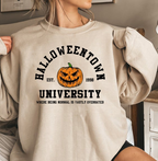Colorful Pumpkin Printed Halloween Sweater