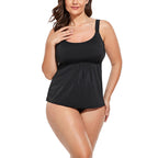 Plus Size Sexy Printed Women's Summer Swimwear Set