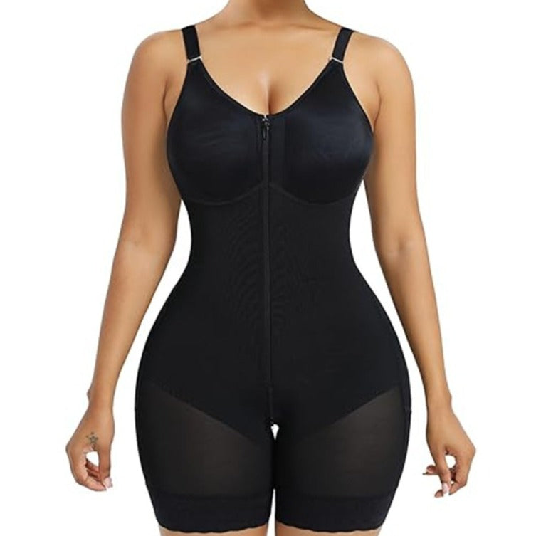 Mesh Bag Chest Corset Leotard