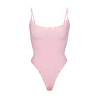 Strappy Lace One-Piece Open Crotch Bodysuit – Comfortable Lingerie