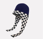 Ladies Retro Knitted Wool Fashion Hat | Embroidered Cap