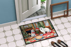 American Eskimo Christmas Cookies Doormat
