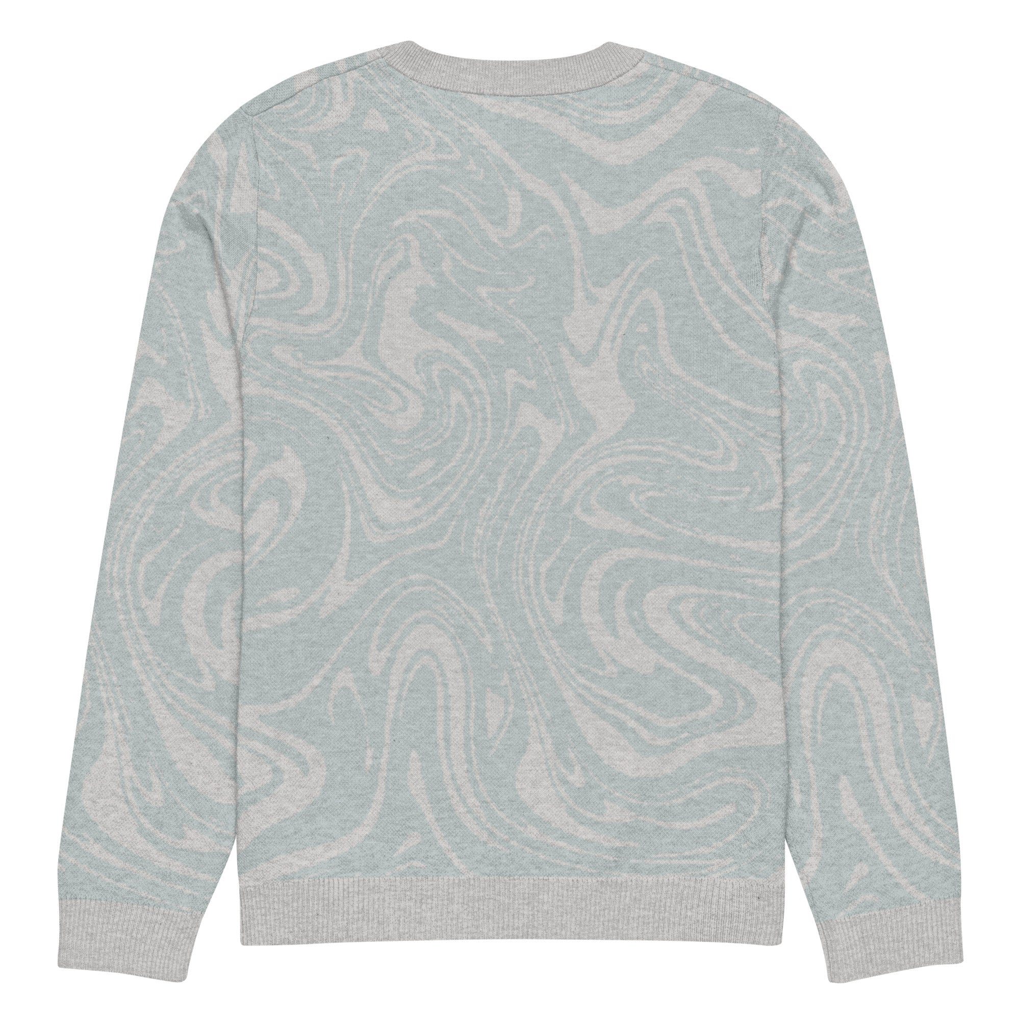 Tidal Drift Knit Crew – Coastal-Inspired Men’s Autumn Sweater