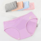 Women's Floral Embroidered Maternity Panties for Comfort