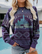 Vintage Western Style Women's Sweatshirt - Casual Pullover | Streetwear