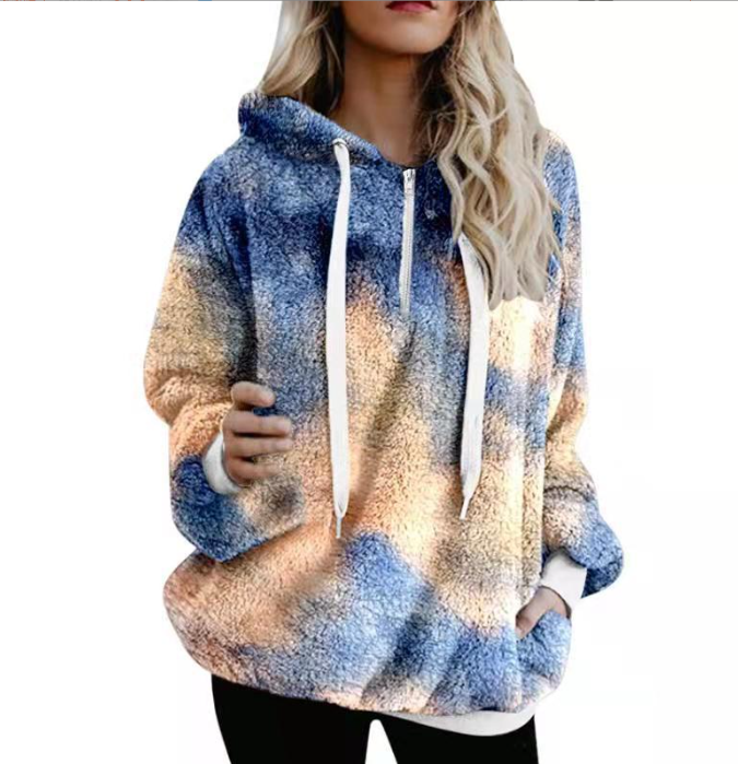 Reversible Tie-Dye Hooded Sweatshirt | Streetwear