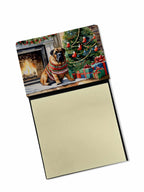 Bullmastiff Cozy Christmas Sticky Note Holder