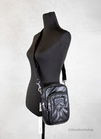 Marc Jacobs Pillow Small Black Quilted Leather Crossbody Bag