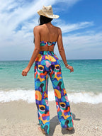 2023 Summer Women's Strapless Backless Bikini Swimsuit