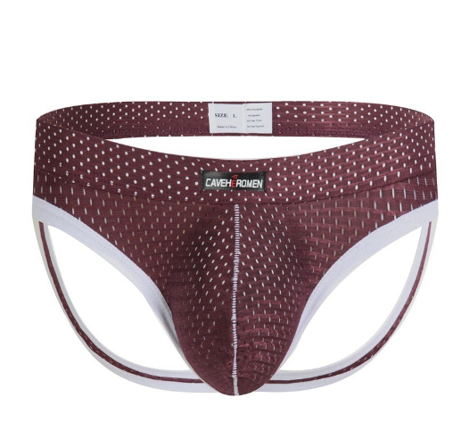 Breathable T-Back Panties with Mesh Design (Two Pack)