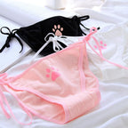 Cute Lolita Animation Print Low Waist Ladies Panties