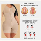 Compressible Shapewear Corset Short with Brooch for Women