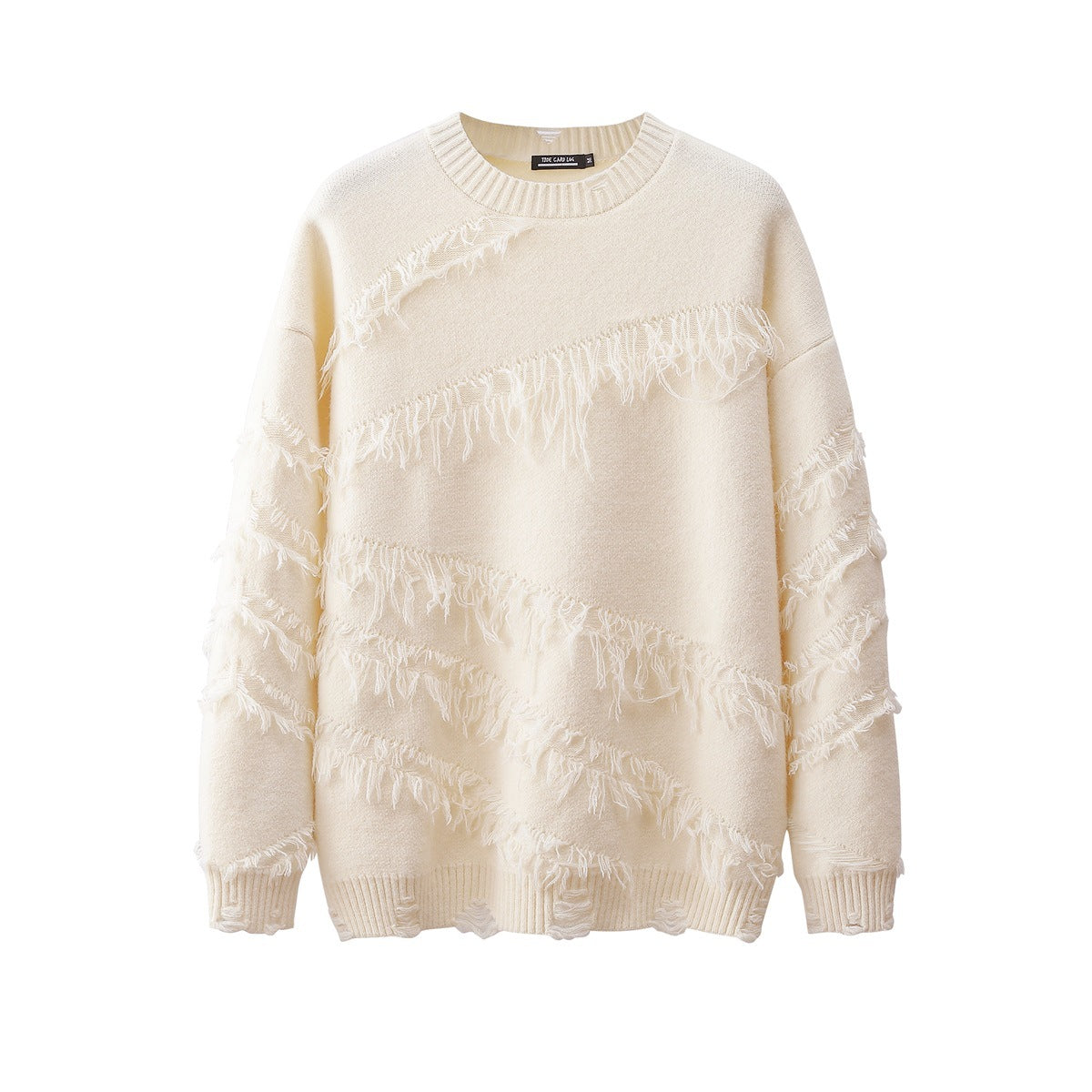 Vintage Tassel Sweater for Men and Women, Chic Style