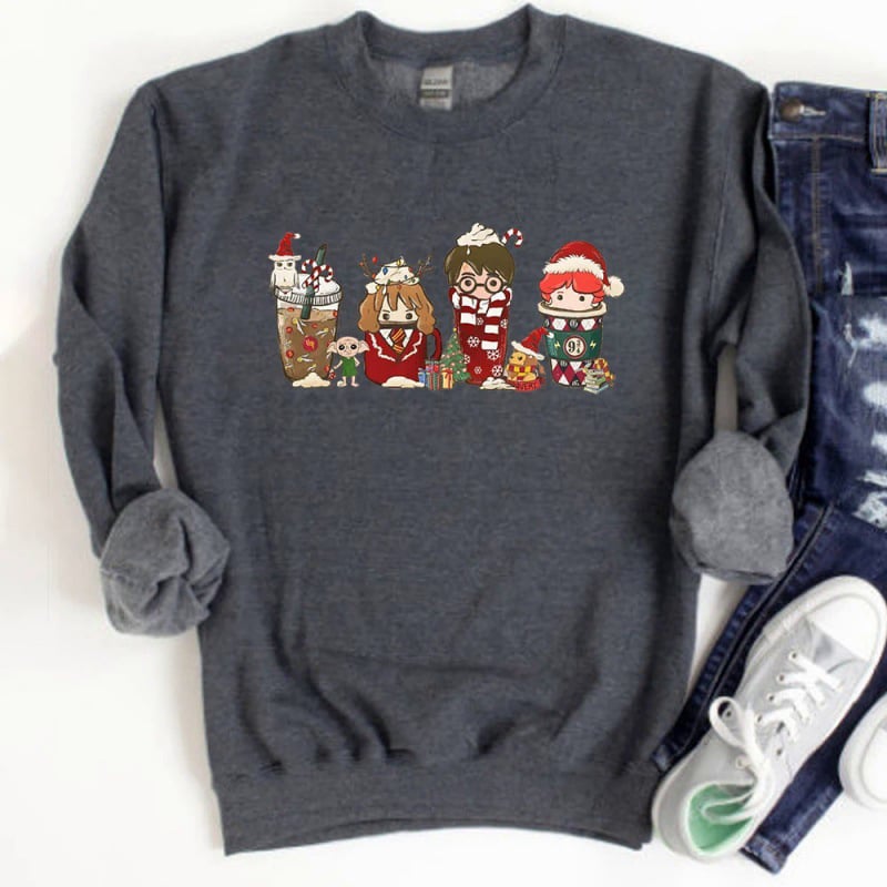 Women's Christmas Wizard Magic Sweatshirt | Streetwear