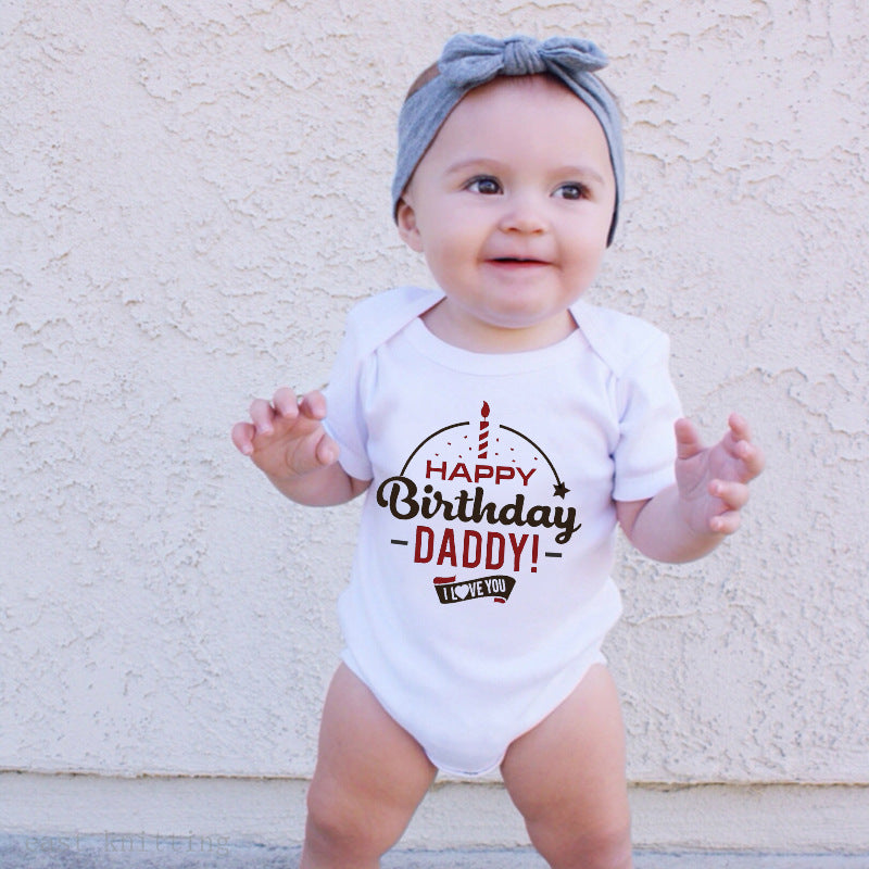 Baby Princess Short Sleeve Bodysuit for Infants XH349GY