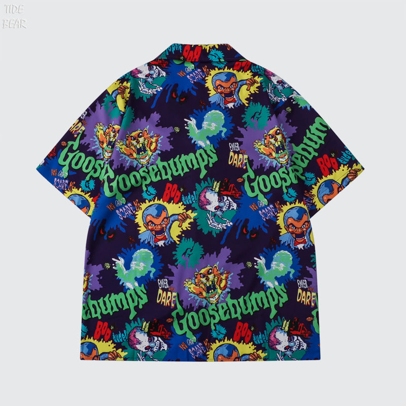 Junior Loose Shirt and Shorts Outfit Set