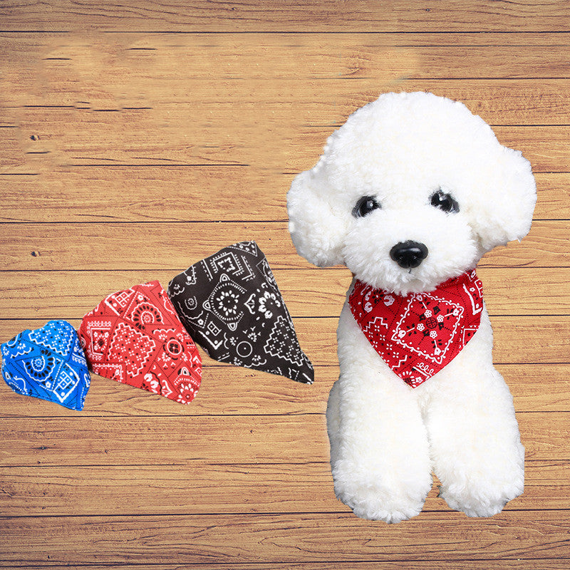 Adjustable Neck Scarf Bandana for Dogs and Cats